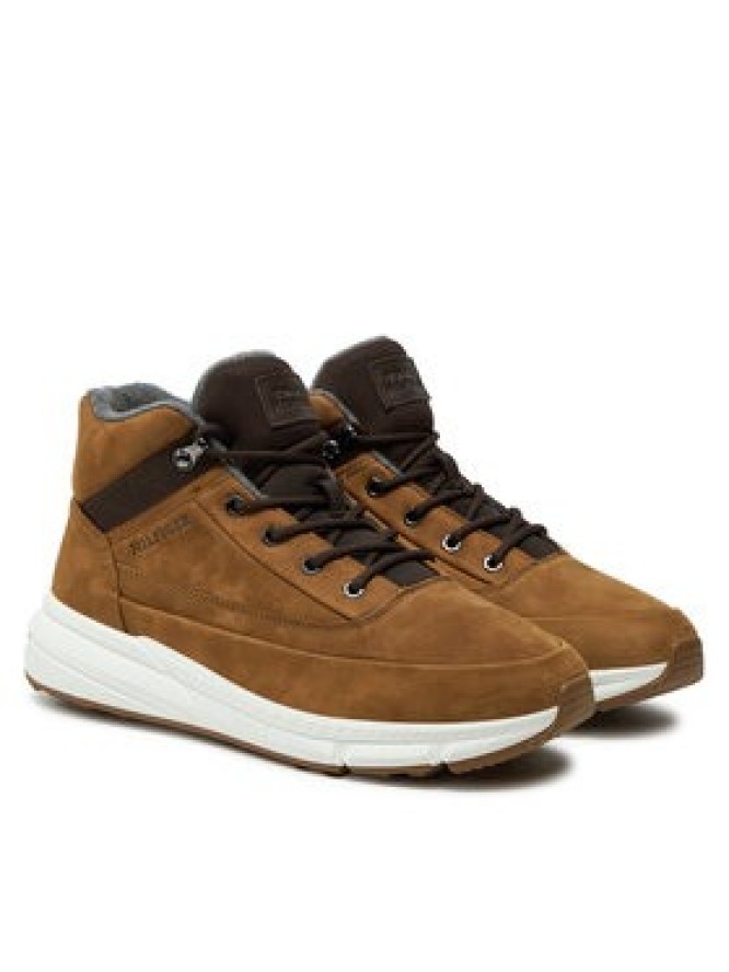 Tommy Hilfiger Sneakersy Hilfiger Warm Nubuck Hybrid B FM0FM05189 Brązowy