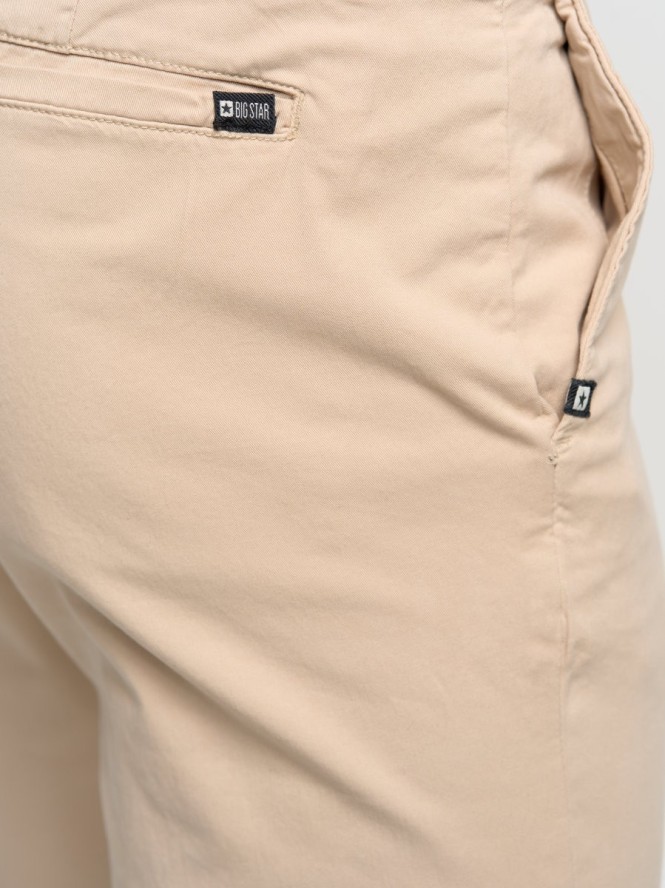 Spodnie chinosy męskie beżowe Erhat 805