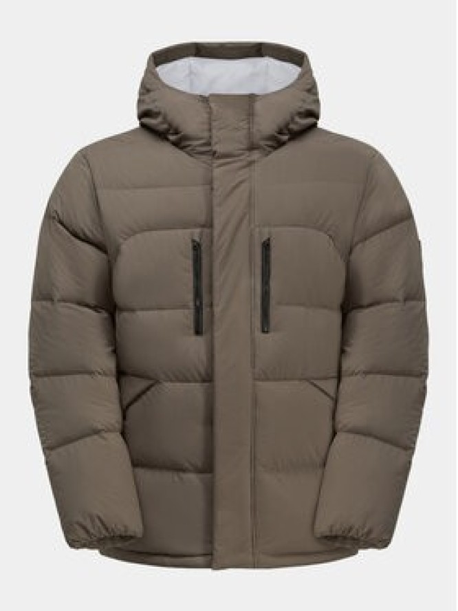 Jack Wolfskin Kurtka puchowa Roemertor 1207421 Brązowy Regular Fit