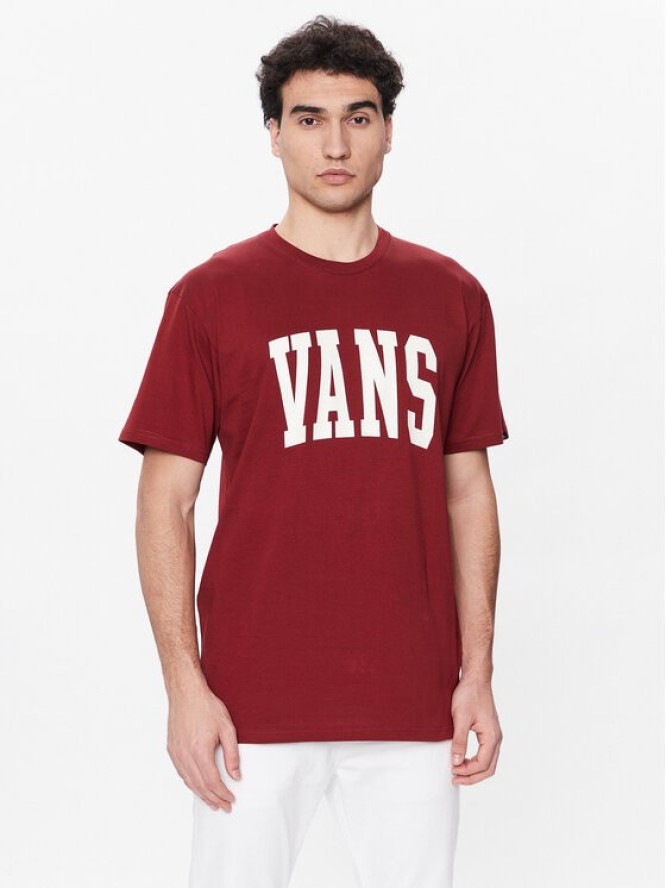 Vans T-Shirt Varsity VN00003B Czerwony Classic Fit