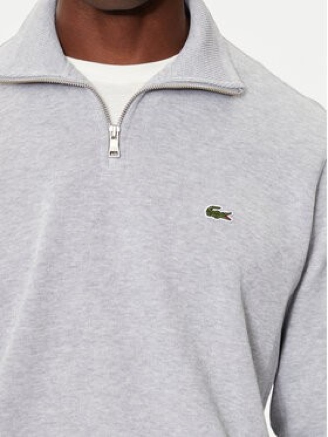 Lacoste Bluza SH1927 Szary Classic Fit