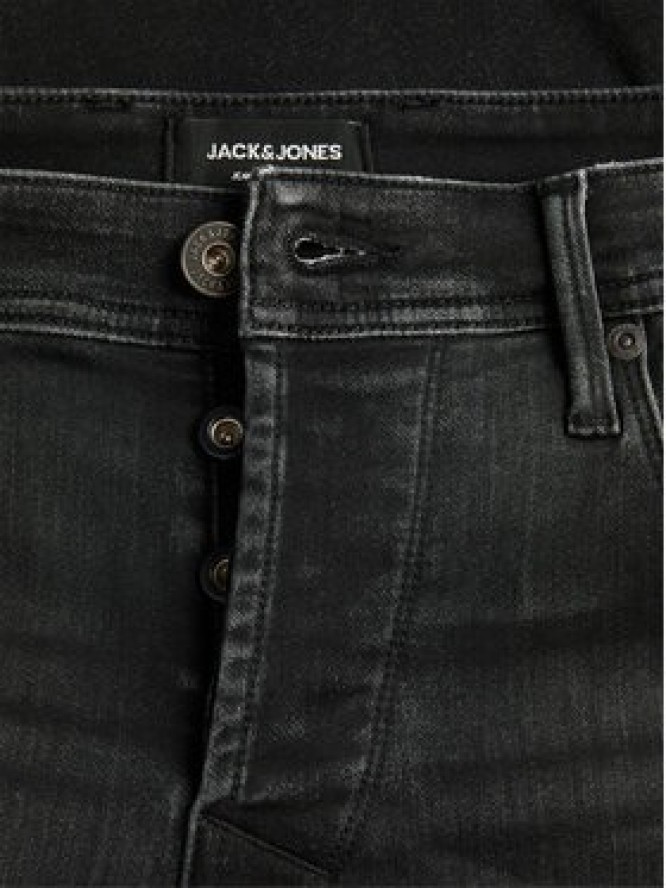 Jack&Jones Szorty jeansowe Scale 12223991 Czarny Regular Fit