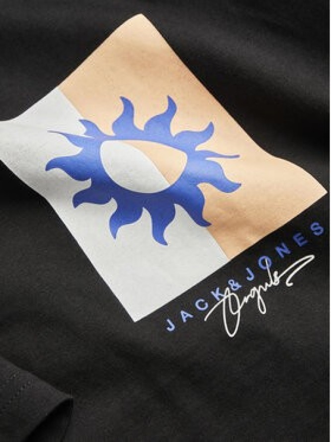 Jack&Jones T-Shirt Jormarbella 12255569 Czarny Relaxed Fit