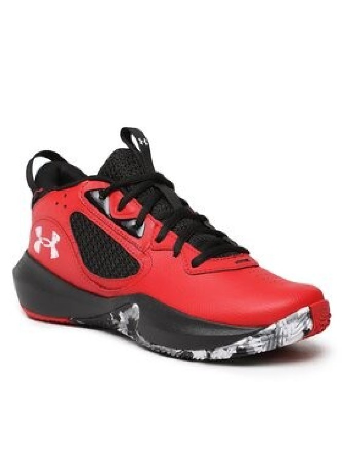 Under Armour Buty do koszykówki Ua Lockdown 6 3025616-600 Czerwony