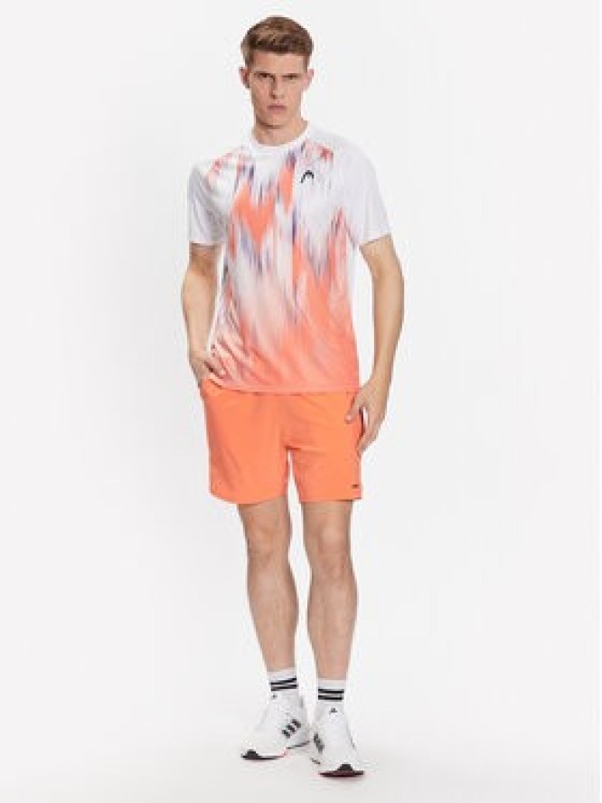 Head T-Shirt Topspin 811453 Biały Regular Fit