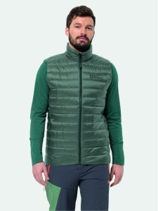 Jack Wolfskin Kamizelka Pilvi 1207711 Zielony Regular Fit