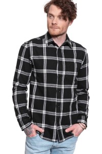 MĘSKA KOSZULA WRANGLER LS 1PKT SHIRT BLACK W5A1T2100