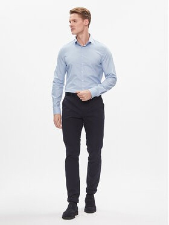 Calvin Klein Koszula K10K112305 Błękitny Slim Fit