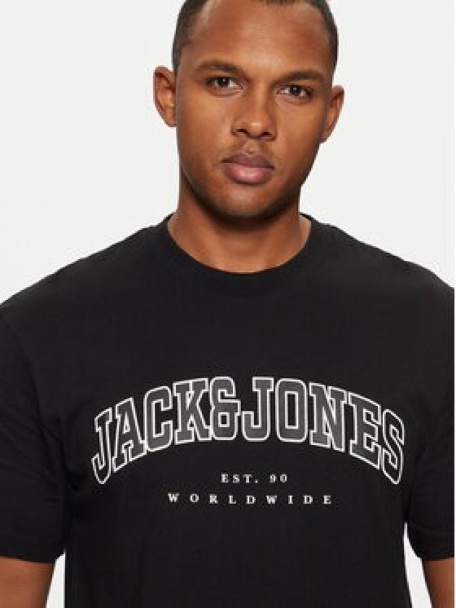 Jack&Jones T-Shirt 12257579 Czarny Relaxed Fit