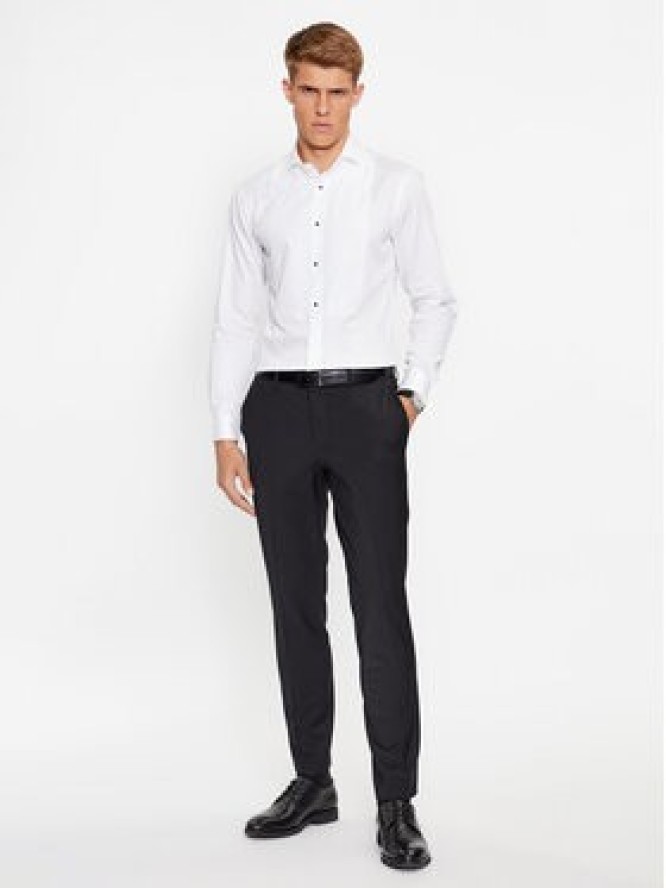 Boss Koszula H-Hank-Tux3-231 50503261 Biały Slim Fit