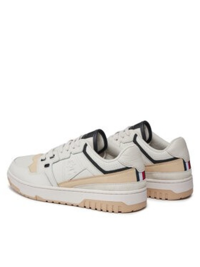 Tommy Hilfiger Sneakersy Th Basket Street Lth FM0FM04874 Szary