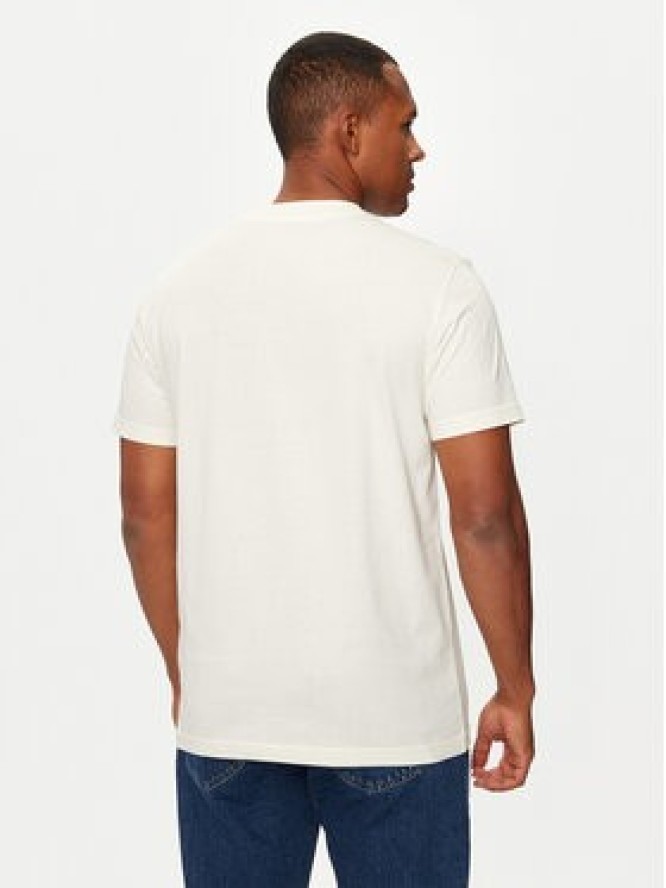 Calvin Klein Jeans T-Shirt Institutional J30J326402 Écru Regular Fit