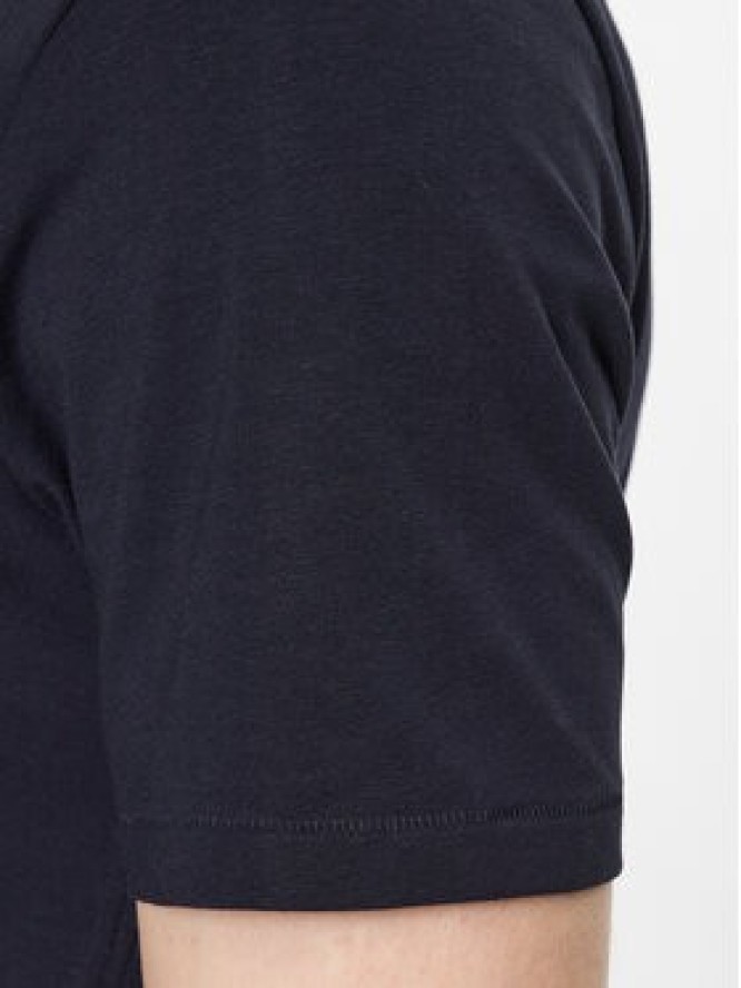 Guess T-Shirt M3YI22 J1314 Granatowy Slim Fit