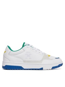 Tommy Hilfiger Sneakersy Th Basket Street Pop FM0FM04968 Biały