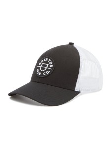 Brixton Czapka z daszkiem Crest X Mp Mesh Cap 10921 Czarny