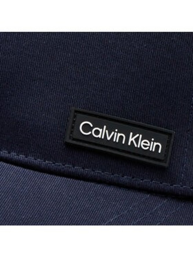 Calvin Klein Czapka z daszkiem Essential Patch Bb Cap K50K510487 Granatowy