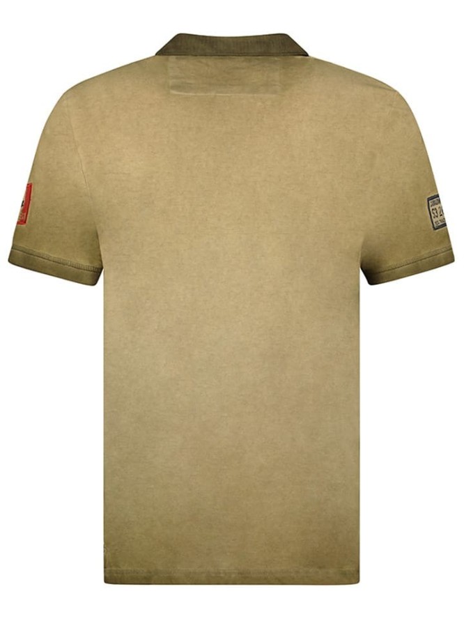 Canadian Peak Koszulka polo "Keoneak" w kolorze khaki rozmiar: S