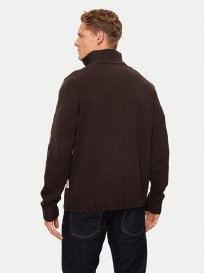 Jack&Jones Sweter Frederiksberg 12262055 Brązowy Loose Fit