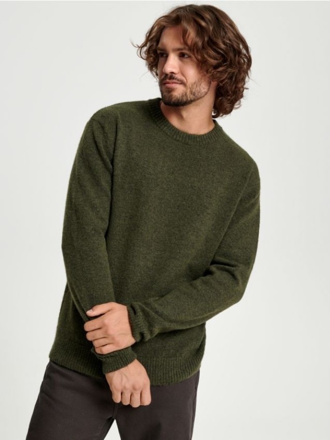 Sweter - zielony