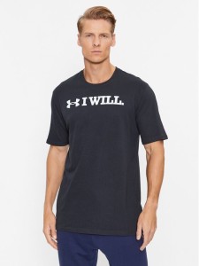 Under Armour T-Shirt Ua I Wll Ss 1379023 Czarny Loose Fit