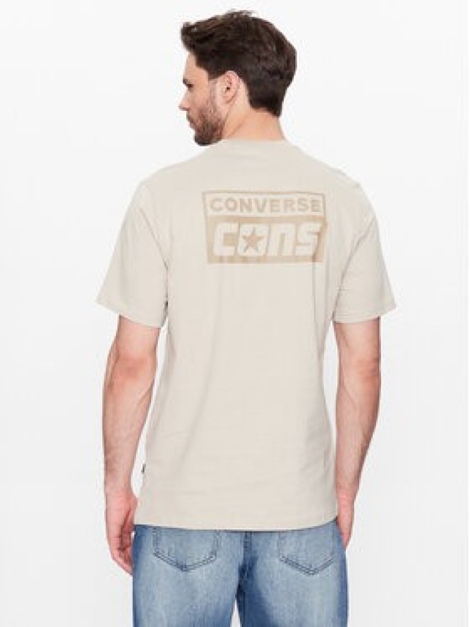 Converse T-Shirt Cons 10021134-A16 Beżowy Regular Fit