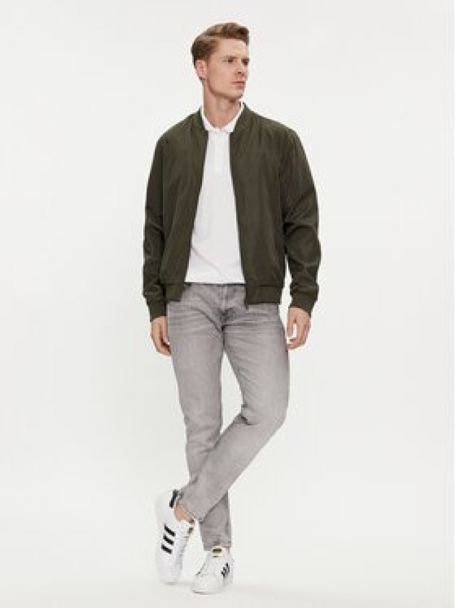 Brave Soul Kurtka bomber MJK-SANJAYKHAKI Khaki Straight Fit