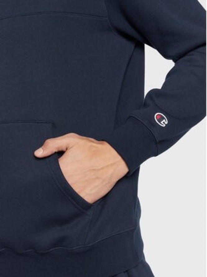 Champion Bluza Half-Zip Heavy 217866 Granatowy Regular Fit