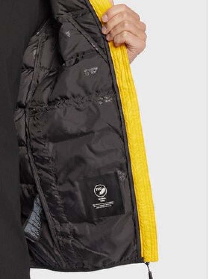 Jack Wolfskin Kurtka puchowa Dna Tundra 1206612 Żółty Regular Fit