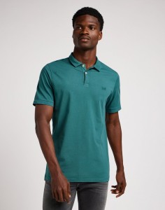 WRANGLER JERSEY POLO MĘSKA KOSZULKA POLO POLÓWKA EVERGREEN 112349966