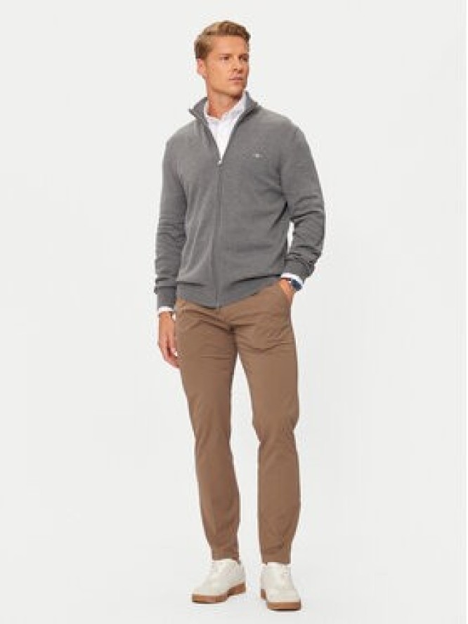 Gant Sweter 8030164 Szary Regular Fit