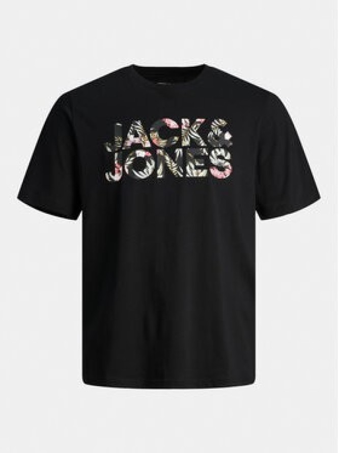 Jack&Jones T-Shirt Jeff 12250683 Czarny Standard Fit