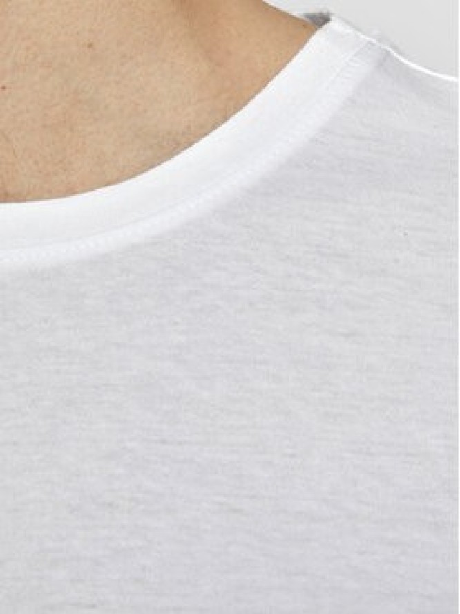 Jack&Jones T-Shirt Jjenoa 12113648 Biały Long Line Fit