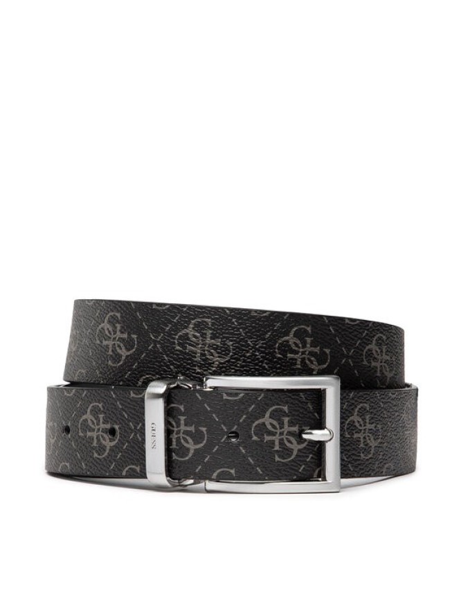 Guess Pasek Męski Vezzola Belts BM7541 LEA35 Czarny