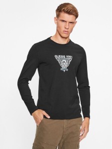 Guess Longsleeve M3BI33 J1314 Czarny Slim Fit