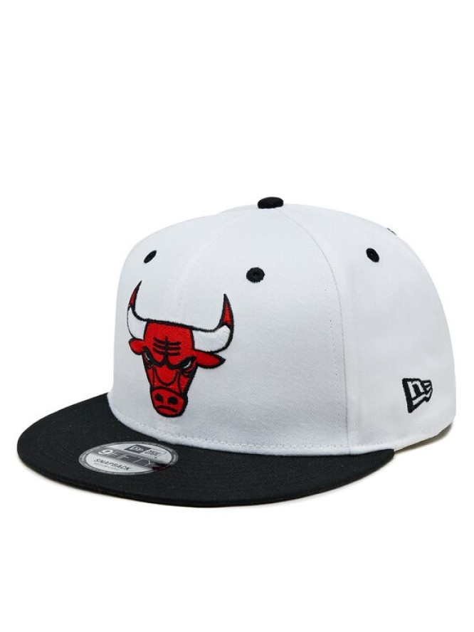 New Era Czapka White Crown Patch 950 Bulls 60364270 Biały