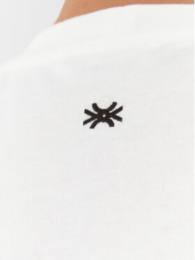 United Colors Of Benetton T-Shirt 3YR3U1065 Biały Regular Fit
