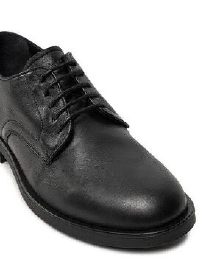 Calvin Klein Półbuty Derby Lth HM0HM01567 Czarny