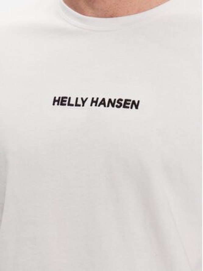 Helly Hansen T-Shirt Core Graphic 53936 Biały Regular Fit