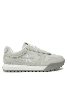 Calvin Klein Jeans Sneakersy Toothy Runner Irregular Lines YM0YM00624 Szary