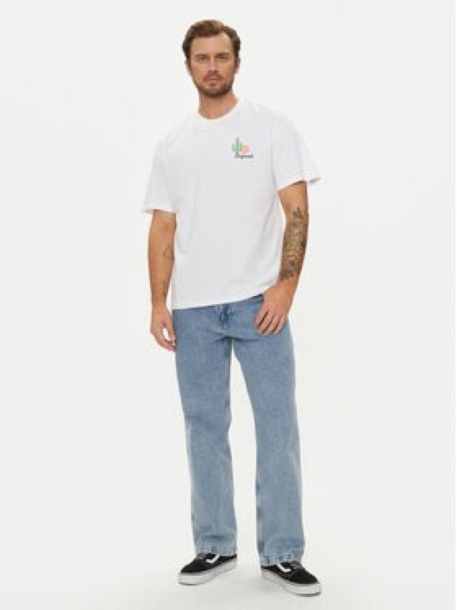 Jack&Jones T-Shirt Bradley 12264414 Biały Relaxed Fit