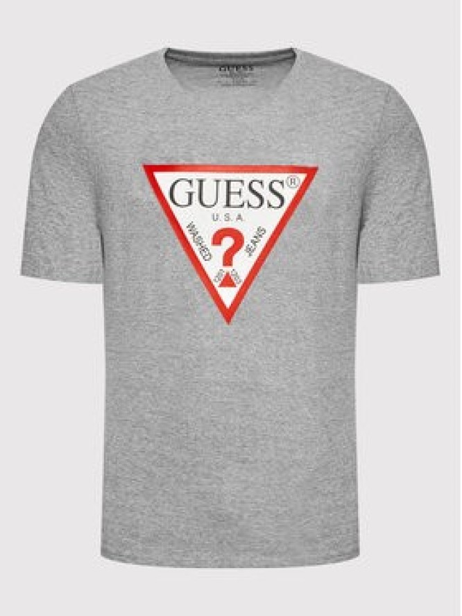 Guess T-Shirt M2YI71 I3Z11 Szary Slim Fit