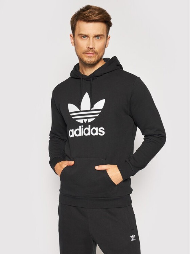 adidas Bluza adicolor Classics Trefoil Czarny Regular Fit