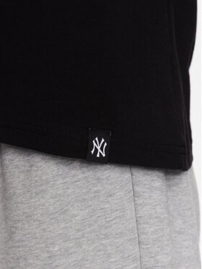 New Era T-Shirt New York Yankees MLB Drip Logo 60332179 Czarny Regular Fit
