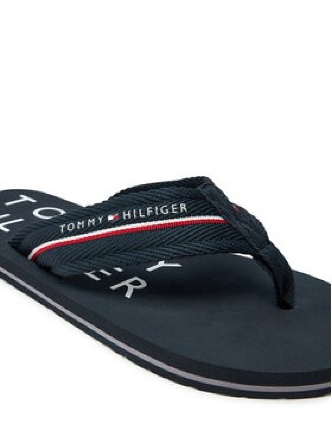 Tommy Hilfiger Japonki Web Beach Sandal FM0FM05340 Granatowy