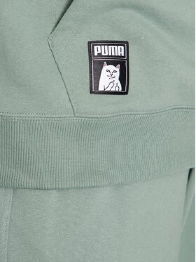 Puma Bluza Puma X Ripndip 622197 Zielony Relaxed Fit