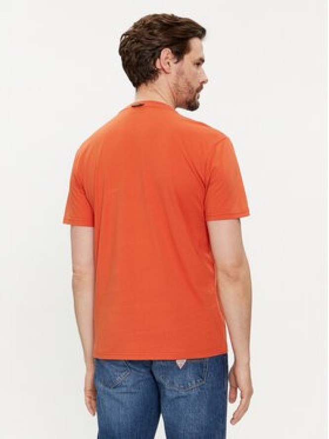Napapijri T-Shirt S-Bollo NP0A4H9K Pomarańczowy Regular Fit