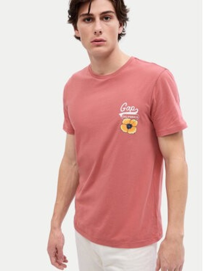 Gap T-Shirt 545255-01 Różowy Regular Fit