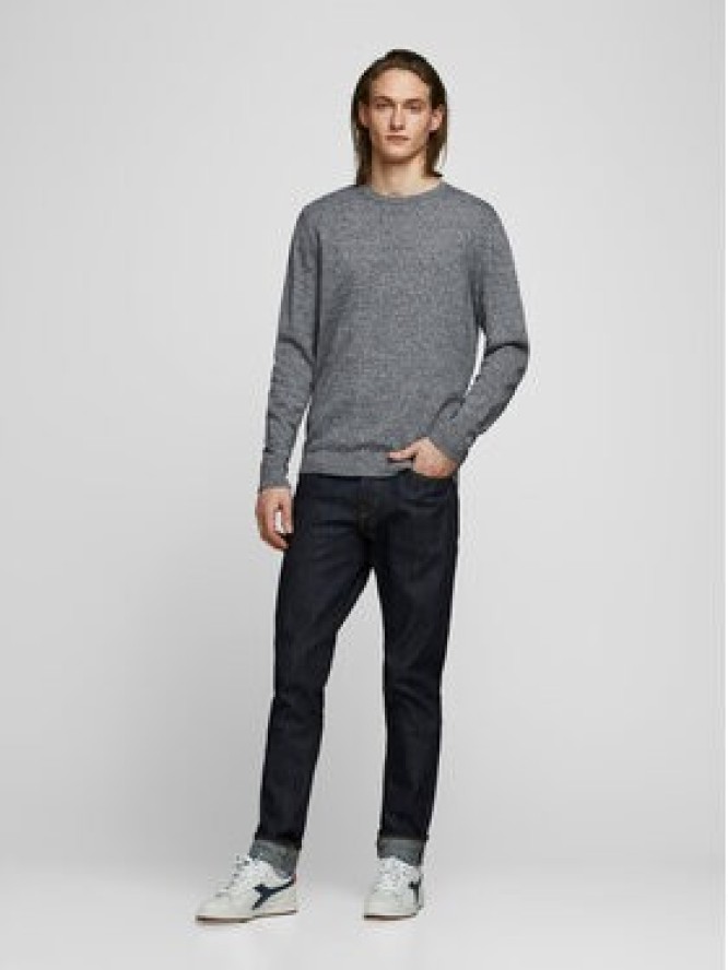 Jack&Jones Sweter Basic 12137190 Szary Regular Fit