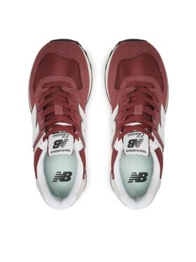 New Balance Sneakersy U574MR2 Bordowy