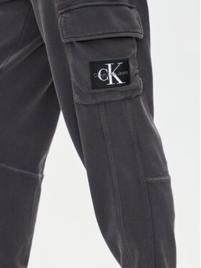 Calvin Klein Jeans Joggery J30J325663 Szary Regular Fit